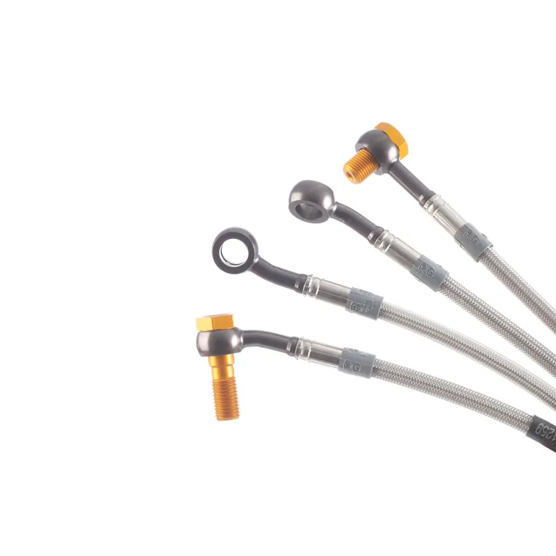 Honda NSR 125 Bremsleitung Stahlflex hinten Top-Seller